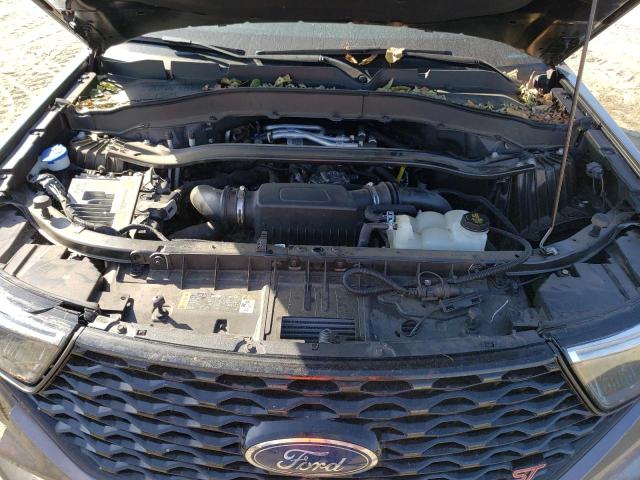 1FM5K8GC8MGA77660 - 2021 FORD EXPLORER ST GRAY photo 12