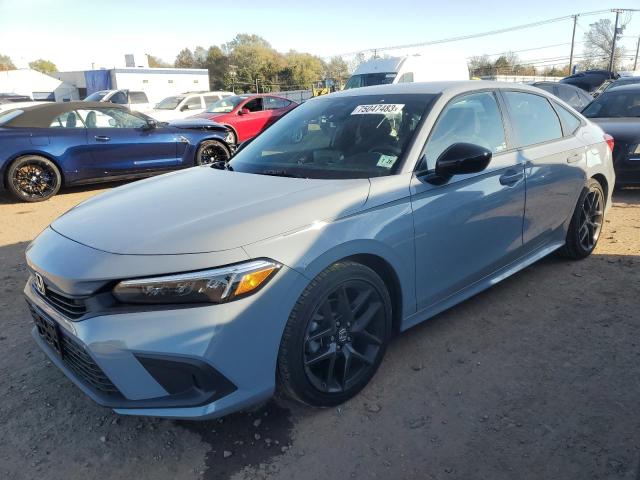 2HGFE2F53PH552562 - 2023 HONDA CIVIC SPORT 灰色 照片 1
