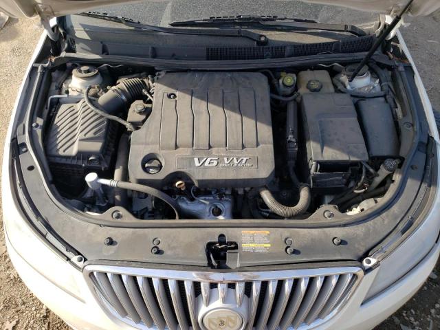 1G4GE5EV9AF271814 - 2010 BUICK LACROSSE CXS 白色 照片 11