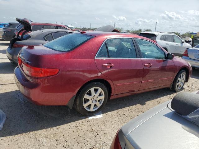 1HGCM66575A041218 - 2005 HONDA ACCORD EX RED photo 3