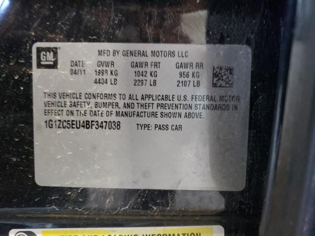 1G1ZC5EU4BF347038 - 2011 CHEVROLET MALIBU 1LT Qara foto 13