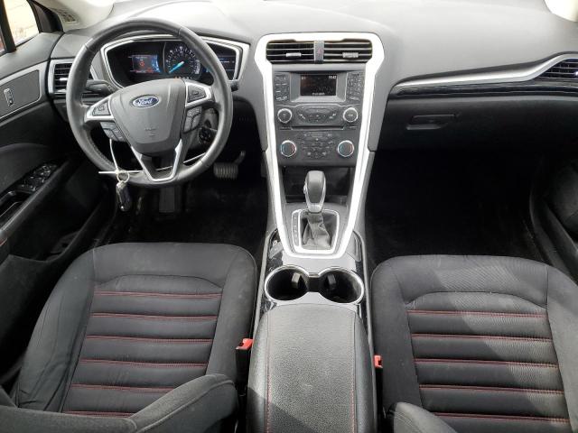 3FA6P0LU0ER390101 - 2014 FORD FUSION SE HYBRID RED photo 8