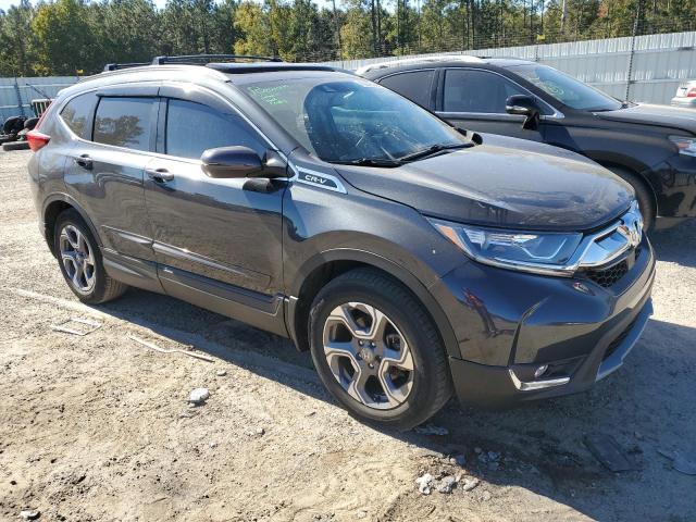 7FARW1H85JE040135 - 2018 HONDA CR-V EXL BLUE photo 4