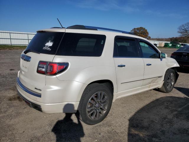 1GKKVTKD2DJ142589 - 2013 GMC ACADIA DENALI WHITE photo 3