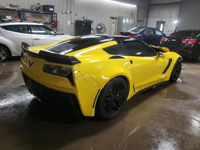 1G1YT2D68G5611338 - 2016 CHEVROLET CORVETTE Z06 3LZ YELLOW photo 3