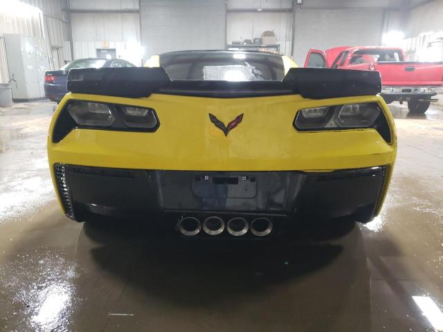 1G1YT2D68G5611338 - 2016 CHEVROLET CORVETTE Z06 3LZ YELLOW photo 6