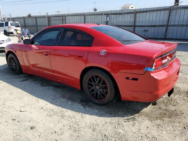 2C3CDXCT9CH303427 - 2012 DODGE CHARGER R/T RED photo 2