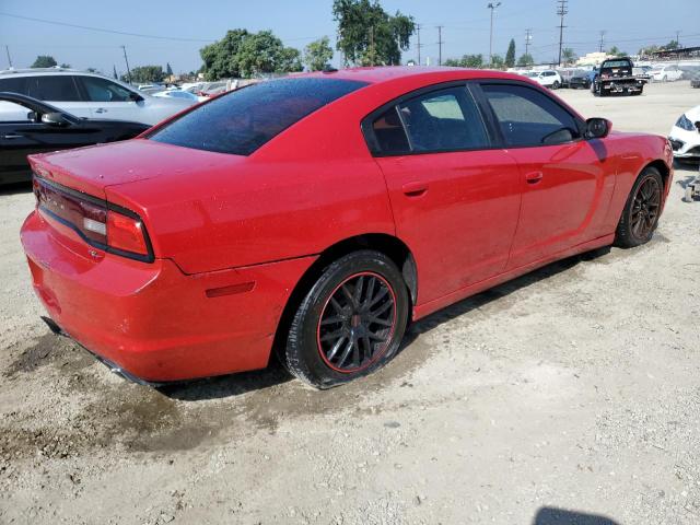 2C3CDXCT9CH303427 - 2012 DODGE CHARGER R/T RED photo 3