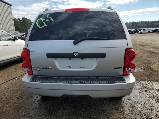 1D8HD48P67F557746 - 2007 DODGE DURANGO SLT SILVER photo 6