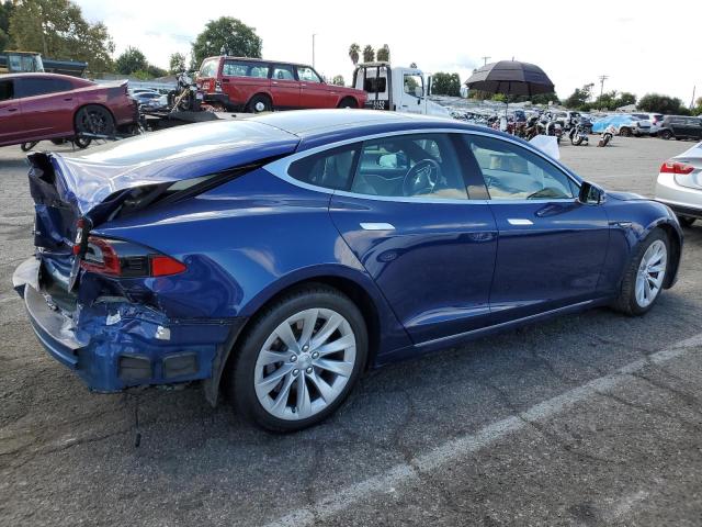 5YJSA1E26GF152818 - 2016 TESLA MODEL S BLUE photo 3