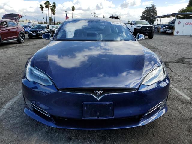 5YJSA1E26GF152818 - 2016 TESLA MODEL S ლურჯი ფოტო 5