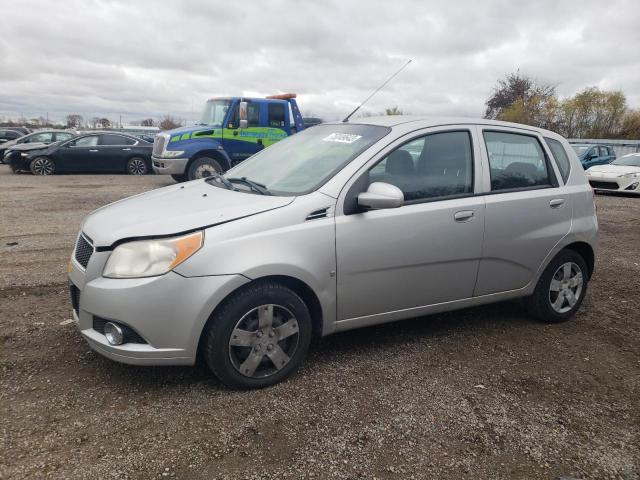 KL1TV65E09B394355 - 2009 CHEVROLET AVEO LS SILVER photo 1