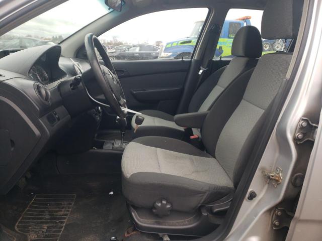 KL1TV65E09B394355 - 2009 CHEVROLET AVEO LS Gümüş foto 7