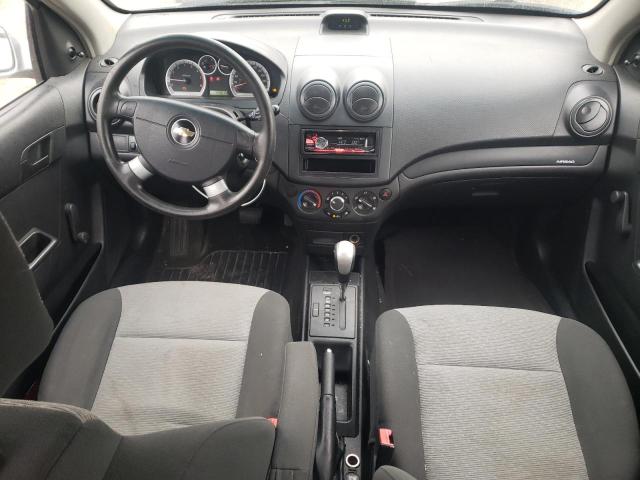 KL1TV65E09B394355 - 2009 CHEVROLET AVEO LS SILVER photo 8