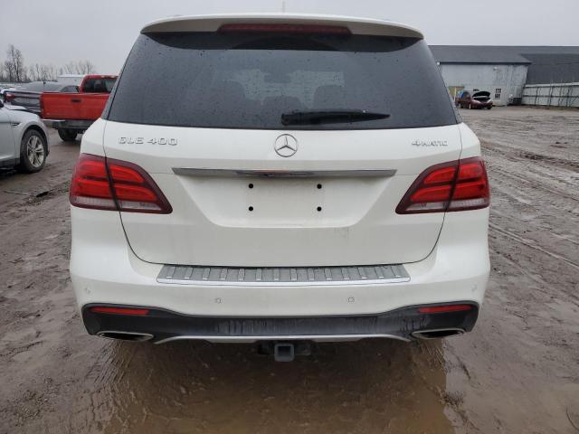 4JGDA5GB2GA723934 - 2016 MERCEDES-BENZ GLE 400 4MATIC WHITE photo 6