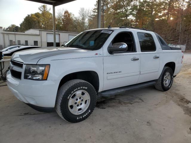 3GNTKFE72CG238889 - 2012 CHEVROLET AVALANCHE LT WHITE photo 1