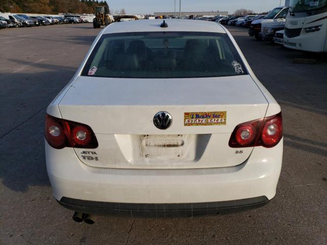 3VWRM71KX9M130735 - 2009 VOLKSWAGEN JETTA SE WHITE photo 6