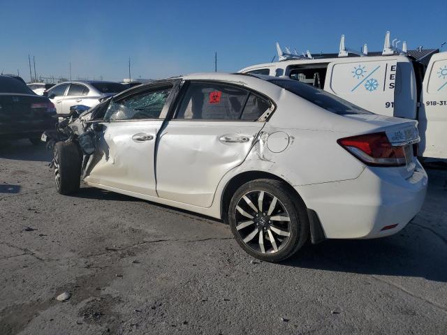 19XFB2F90FE066750 - 2015 HONDA CIVIC EXL თეთრი ფოტო 2