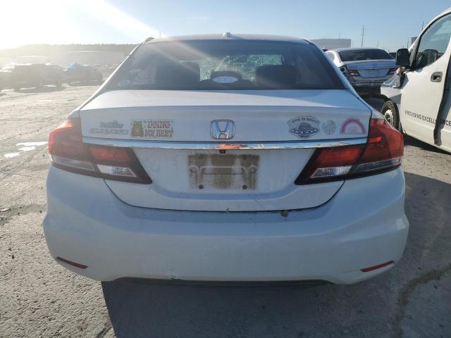 19XFB2F90FE066750 - 2015 HONDA CIVIC EXL თეთრი ფოტო 6