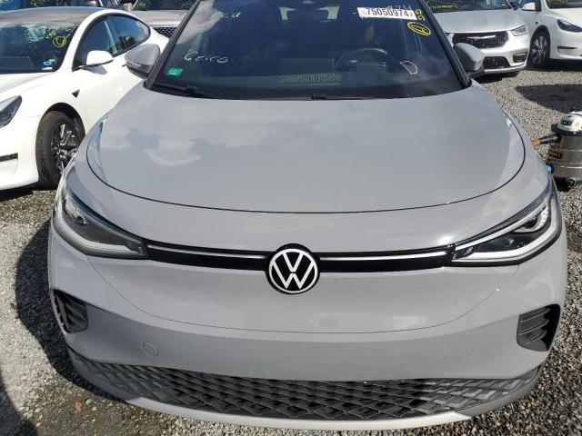 WVGUNPE27NP050250 - 2022 VOLKSWAGEN ID.4 PRO S GRAY photo 5
