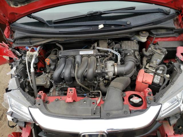 3HGGK5H40JM719651 - 2018 HONDA FIT LX RED photo 11