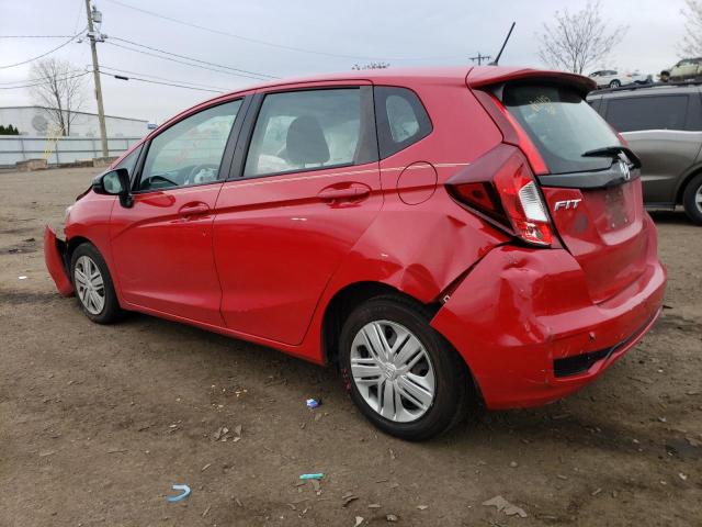 3HGGK5H40JM719651 - 2018 HONDA FIT LX RED photo 2