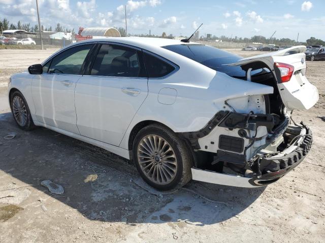 3FA6P0K92GR392190 - 2016 FORD FUSION TITANIUM WHITE photo 2