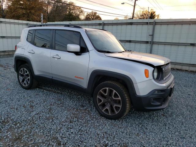 ZACCJBBT3GPC64573 - 2016 JEEP RENEGADE LATITUDE SILVER photo 4