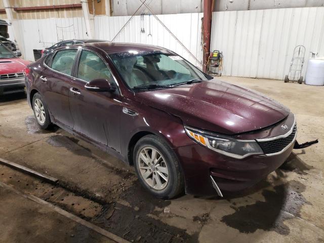 5XXGT4L32HG156697 - 2017 KIA OPTIMA LX BURGUNDY photo 4