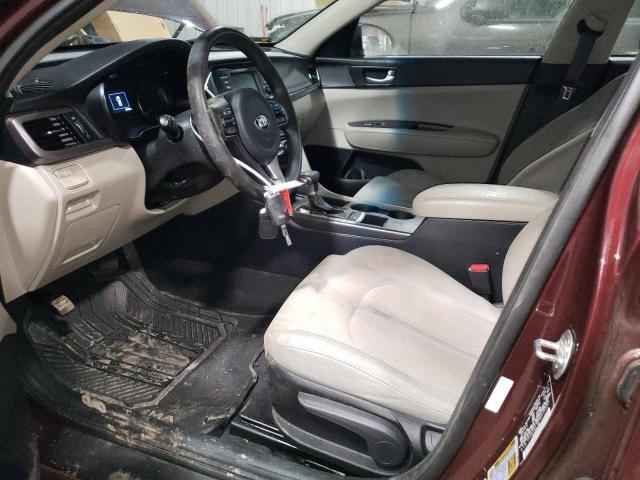 5XXGT4L32HG156697 - 2017 KIA OPTIMA LX BURGUNDY photo 7