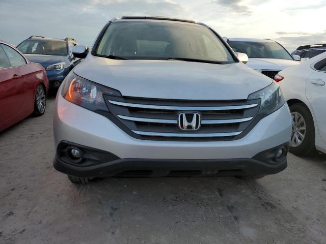 5J6RM4H79CL018420 - 2012 HONDA CR-V EXL GRAY photo 5