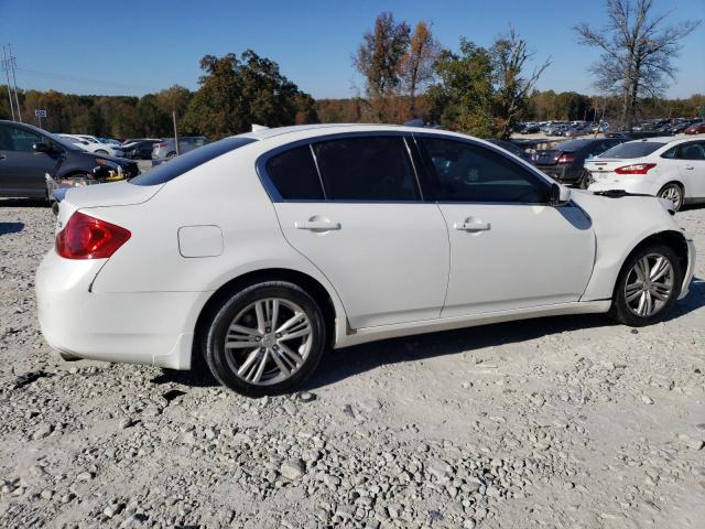 JN1CV6AR2AM253638 - 2010 INFINITI G37 WHITE photo 3