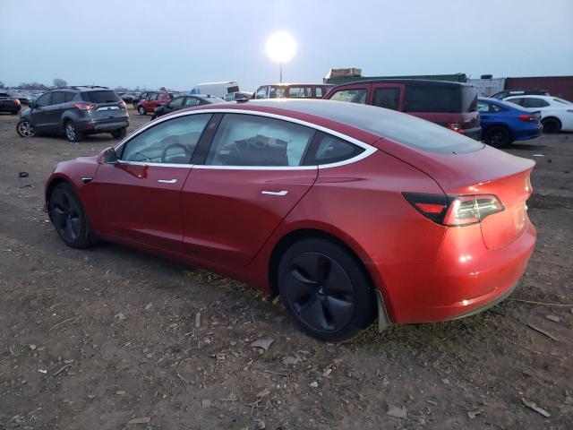 5YJ3E1EB9JF104892 - 2018 TESLA MODEL 3 RED photo 2