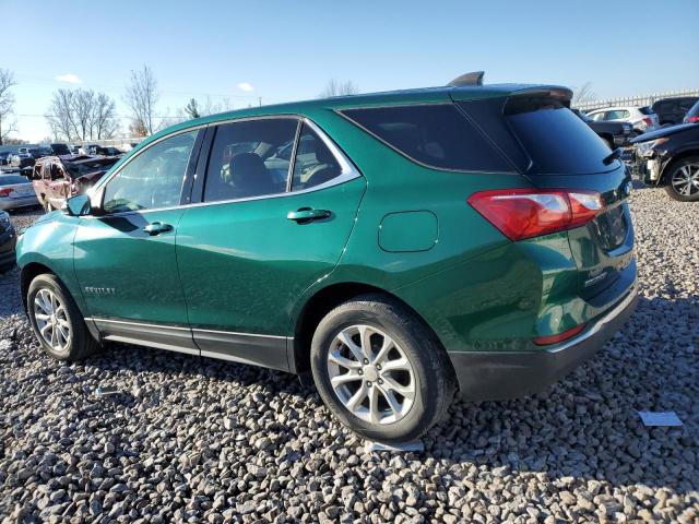 2GNAXJEV0J6276110 - 2018 CHEVROLET EQUINOX LT GREEN photo 2