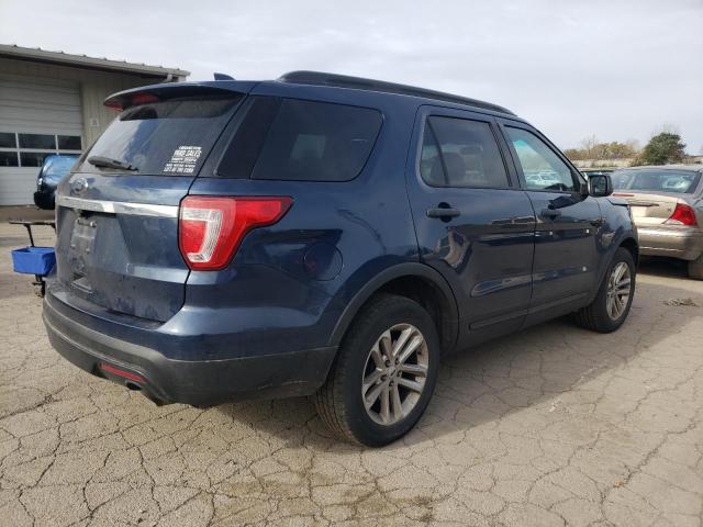 1FM5K7B80HGB38406 - 2017 FORD EXPLORER BLUE photo 3