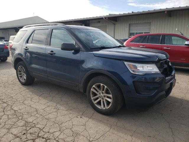 1FM5K7B80HGB38406 - 2017 FORD EXPLORER BLUE photo 4