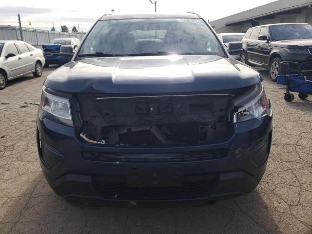 1FM5K7B80HGB38406 - 2017 FORD EXPLORER BLUE photo 5