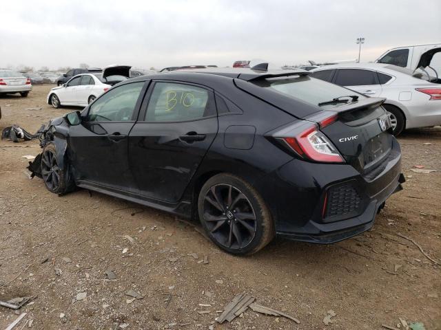 SHHFK7H40JU217456 - 2018 HONDA CIVIC SPORT 黑色 照片 2