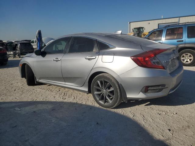 JHMFC1F72KX007553 - 2019 HONDA CIVIC EXL SILVER photo 2