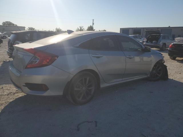 JHMFC1F72KX007553 - 2019 HONDA CIVIC EXL SILVER photo 3