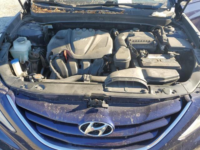 5NPEB4AC4CH449057 - 2012 HYUNDAI SONATA GLS BLUE photo 11