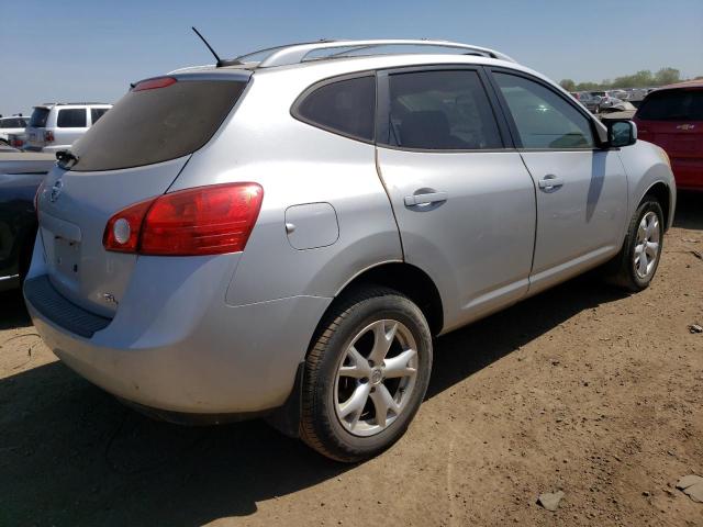 JN8AS58T68W302500 - 2008 NISSAN ROGUE S SILVER photo 3