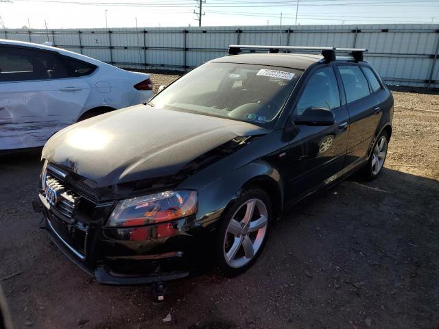 WAUKEBFM0CA117346 - 2012 AUDI A3 PREMIUM PLUS BLACK photo 1