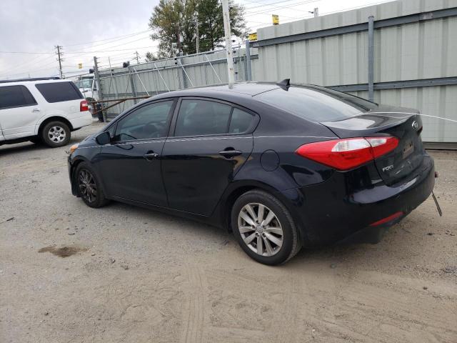 KNAFX4A60G5589657 - 2016 KIA FORTE LX BLACK photo 2