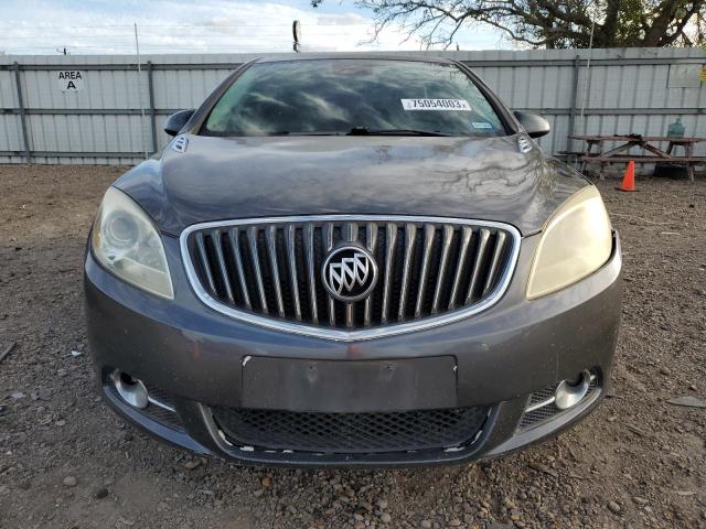 1G4PP5SK7D4187611 - 2013 BUICK VERANO GRAY photo 5