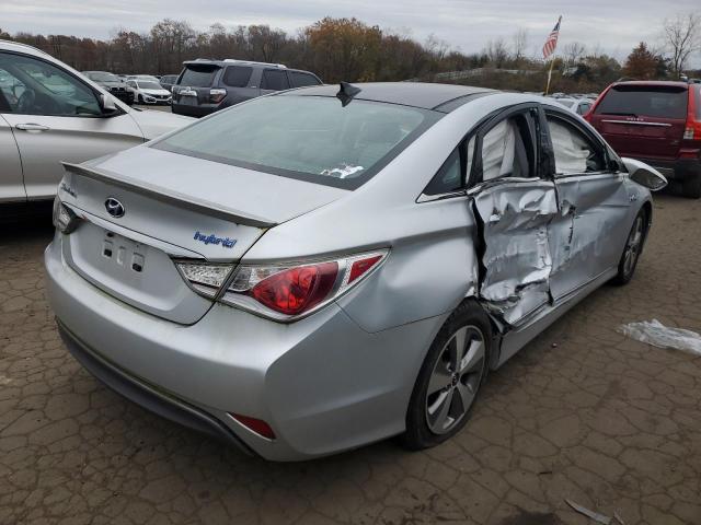 KMHEC4A44CA044521 - 2012 HYUNDAI SONATA HYBRID SILVER photo 3