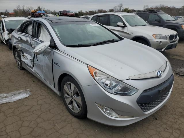 KMHEC4A44CA044521 - 2012 HYUNDAI SONATA HYBRID SILVER photo 4