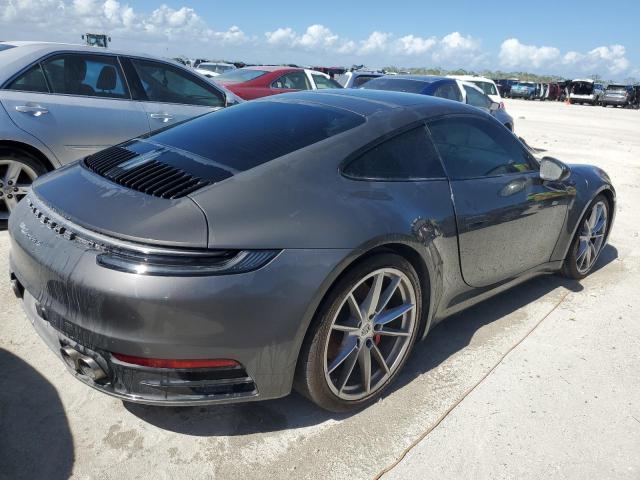 WP0AB2A95MS222552 - 2021 PORSCHE 911 CARRERA S GRAY photo 3