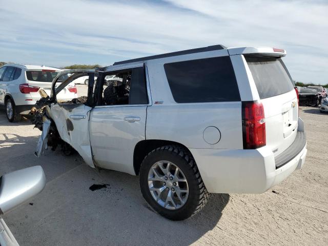 1GNSKBKC4JR173546 - 2018 CHEVROLET TAHOE K1500 LT WHITE photo 2