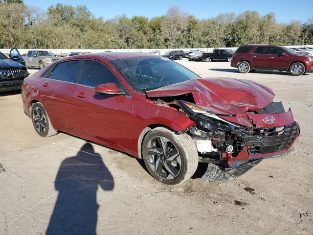 KMHLP4AG6PU577710 - 2023 HYUNDAI ELANTRA LIMITED RED photo 4